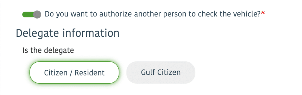 authorize someone else to perform fahas or mvpi in saudi arabia